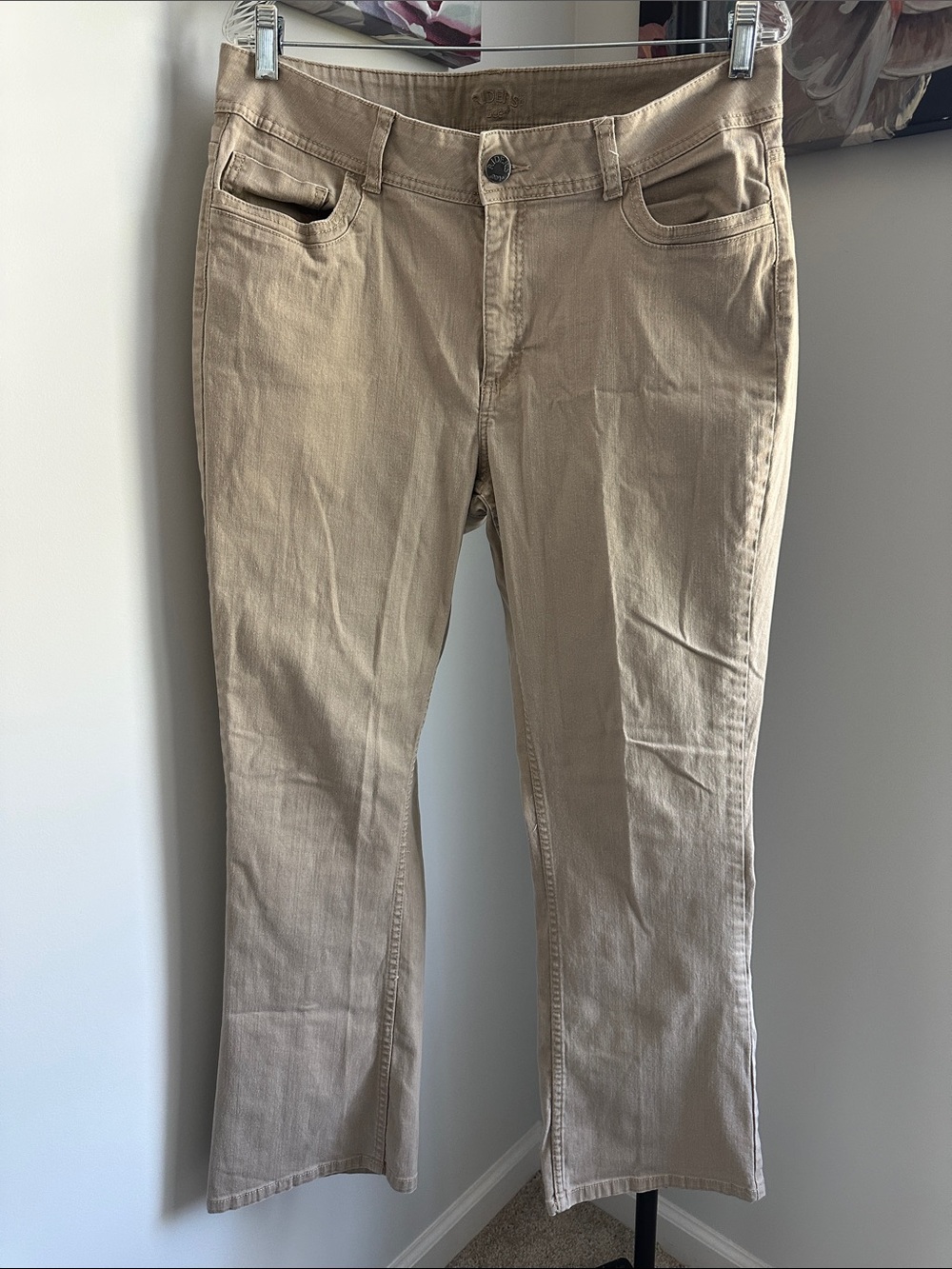 Riders by Lee Women's Boot Cut Jeans in Khaki